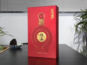江苏双沟酿酒厂 传正 书本酒盒包装