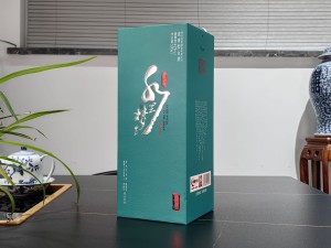 水里梦里酒-典藏 上开手工盒白酒包装