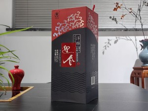 迎春酒 淳雅 北方小茅台 上开启酒盒包装
