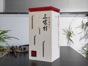 三家村 匠心独运 天地盖酒盒包装