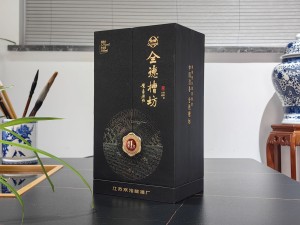 全德槽坊 淮香一代酒盒包装对开盒