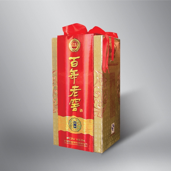 百年老窖中档手工盒