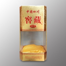江阴酒盒印刷 窖藏18年透明盒